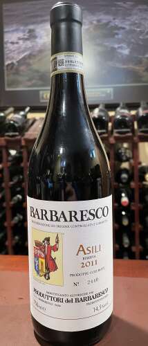 2011 Produttori del Barbaresco Asili Riserva ** WS #5 Wine of the Year ** 