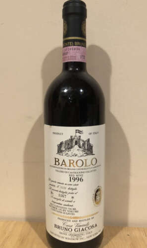 1996 Bruno Giacosa Barolo Villero di Castiglione Falletto (95 Pts) 